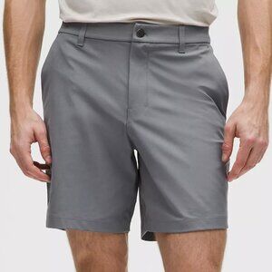 Lululemon Warpstream ABC 7" shorts | 28 waist | Solar Gray